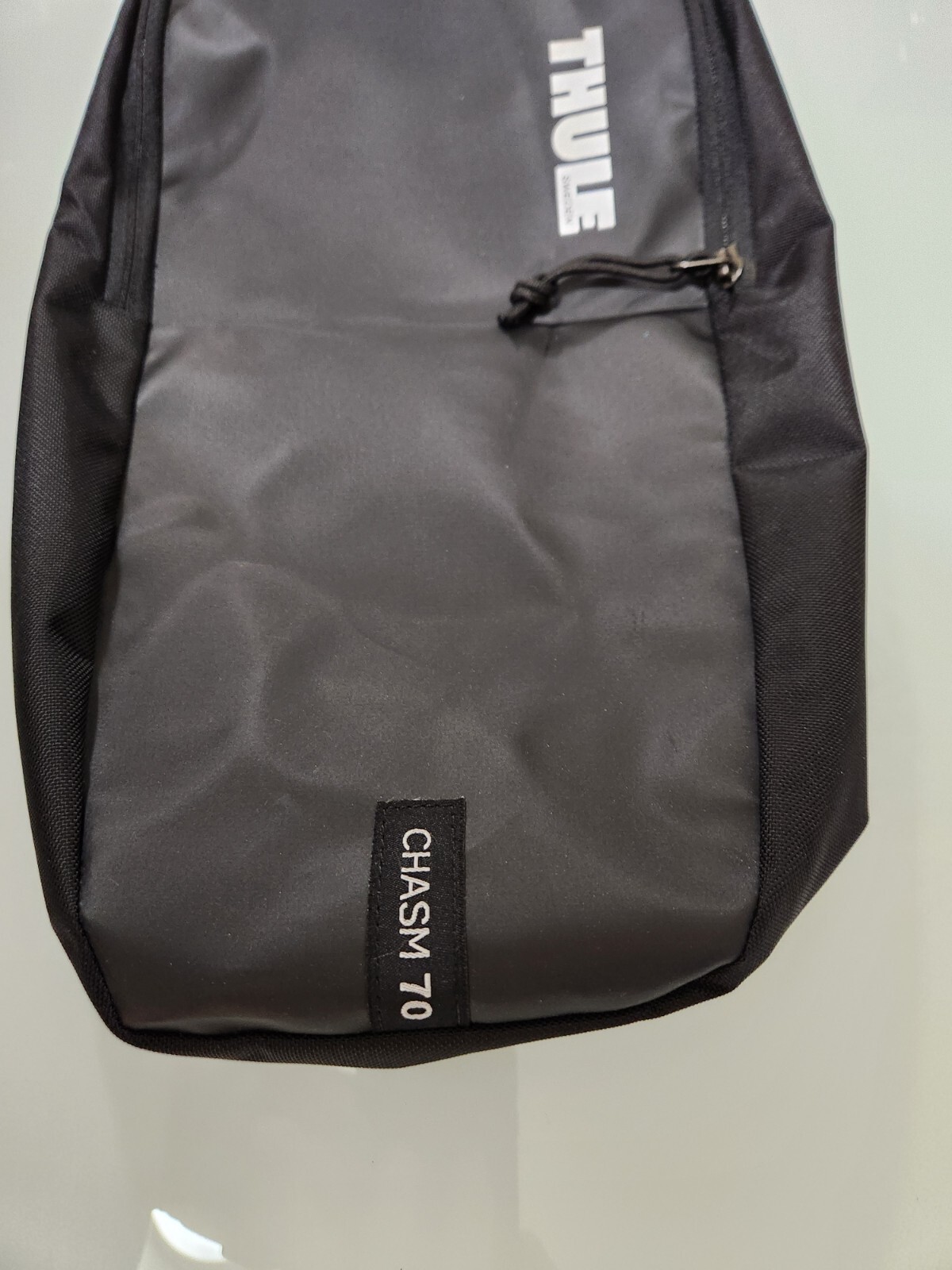 THULE CHASM 70 BLACK SPORT DUFFLE Pouch BAG COMPACKTABLE WEATHER RESISTANT
