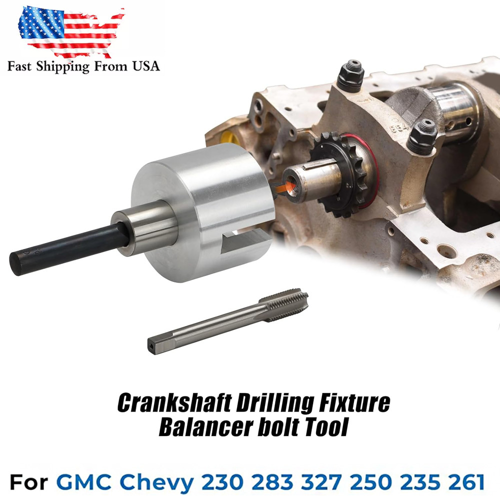 Crankshaft Drilling Fixture Balancer bolt Tool 283 327 250 230 235 261 348 409