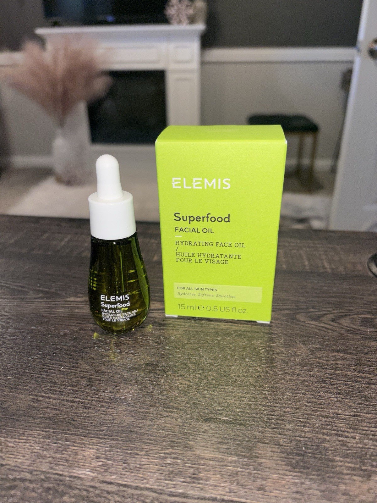 Elemis Superfood Facial Oil - .5 Oz - Full Size - New In Box - Fresh - Free Ship