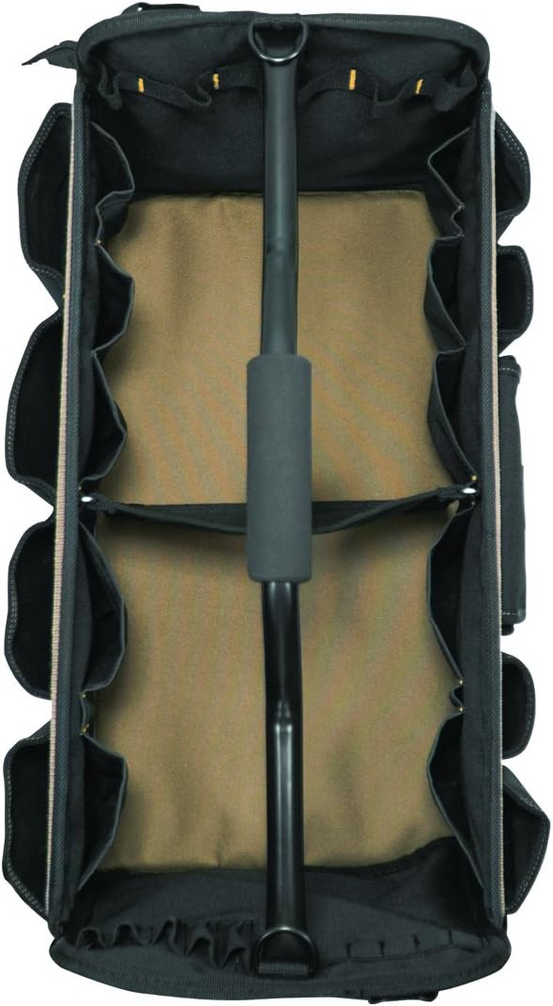 WORK GEAR 1579 20 Inch, Open Top, Soft Sided Tool Box, 27 Pockets