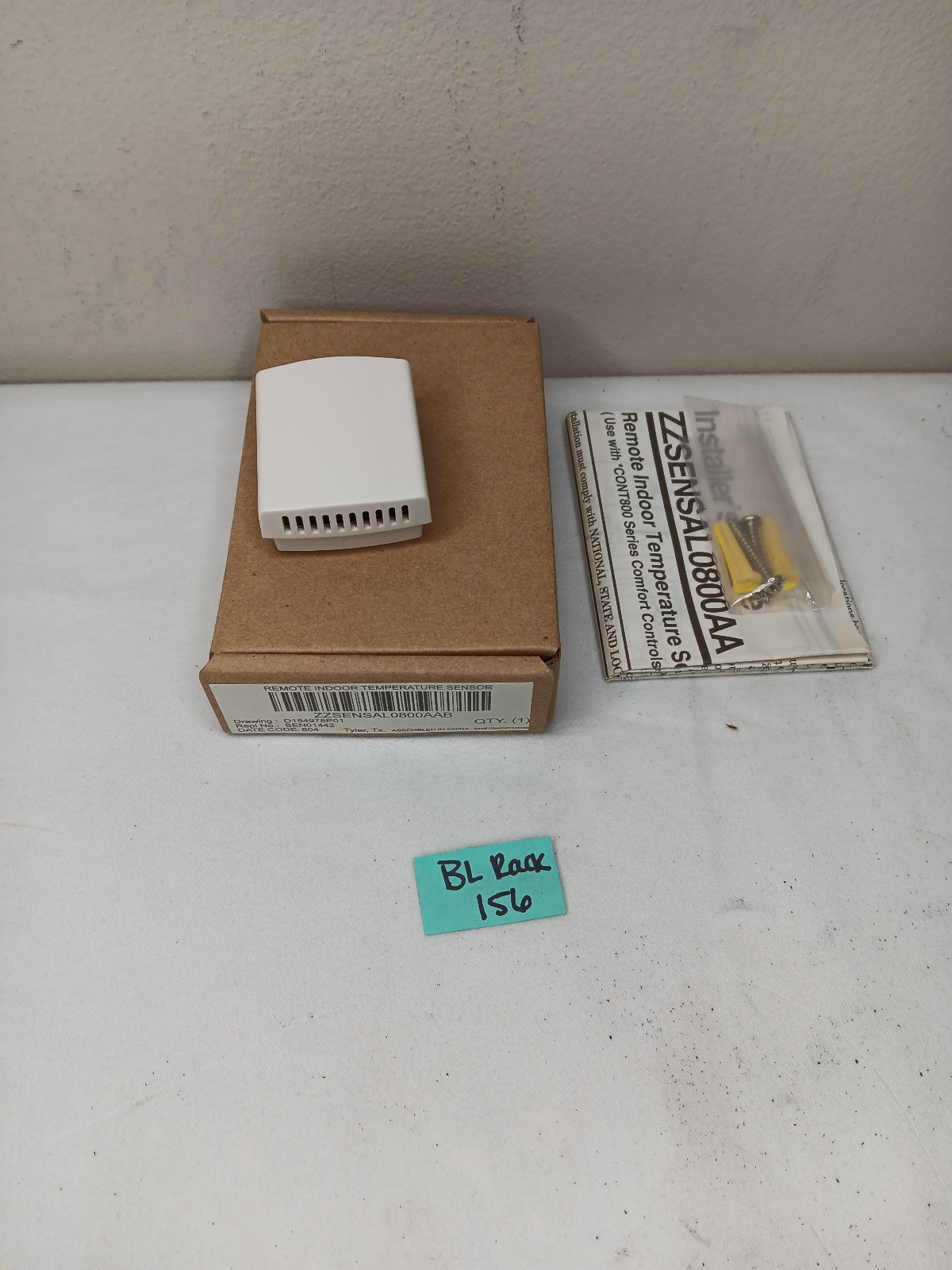 Trane Remote Indoor Temperature Sensor ZZSENSAL0800AAB