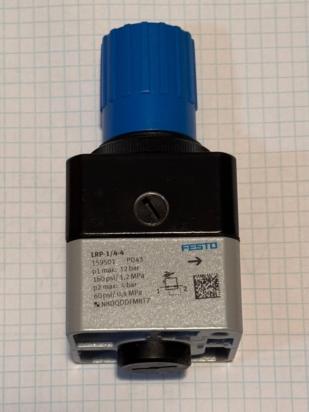 Festo 159501 Precision Pressure Regulator 1/4 inch port