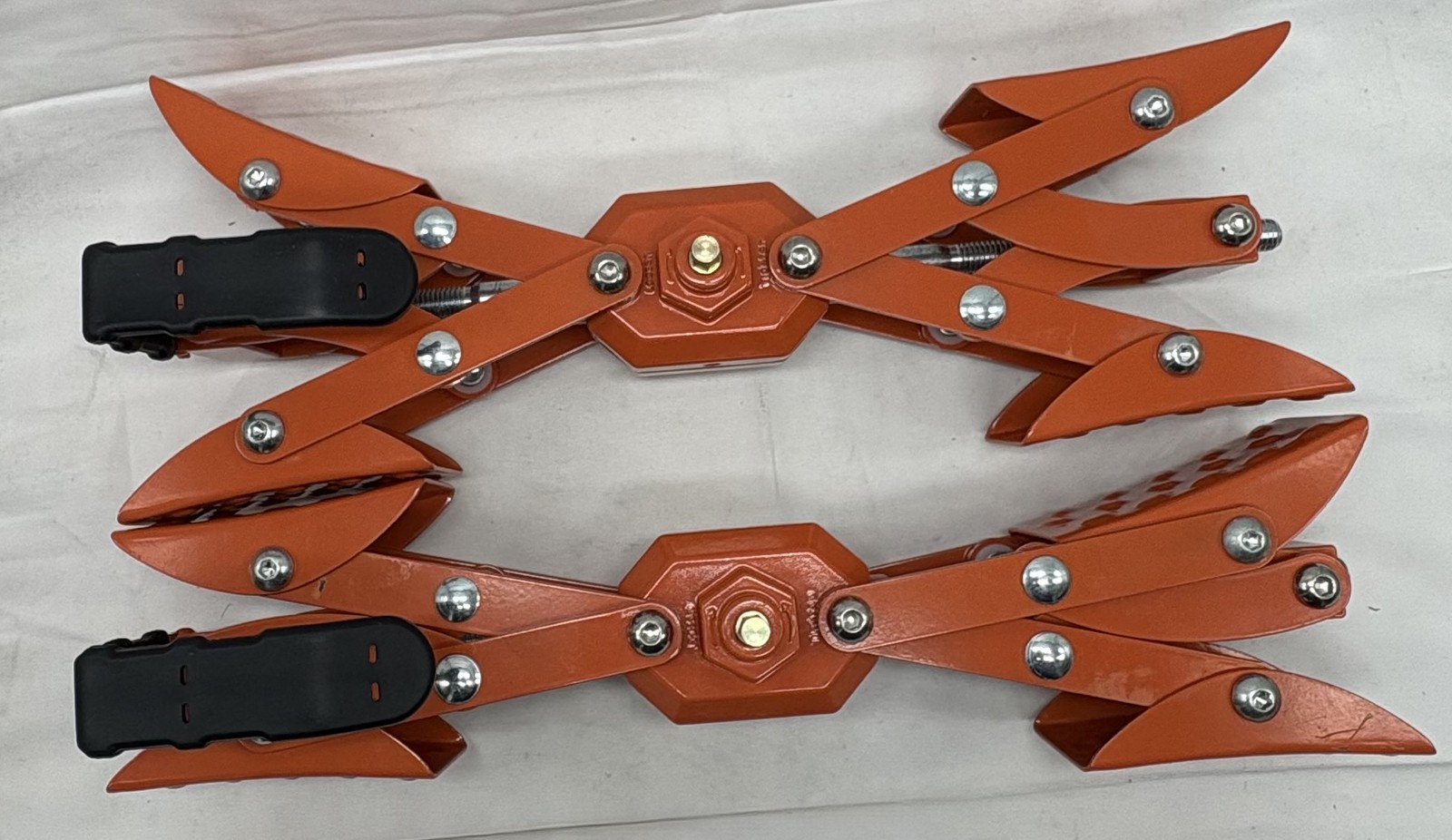 Sulythw X-Shaped RV Wheel Chocks 2PCS Adjustable 3"-11.5"