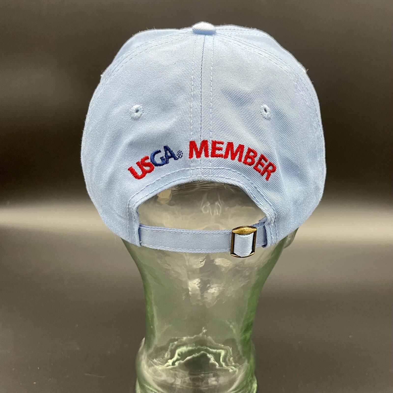 US Open Pebble Beach 2019 Golf Hat Cap USGA Member Light Blue Adjustable
