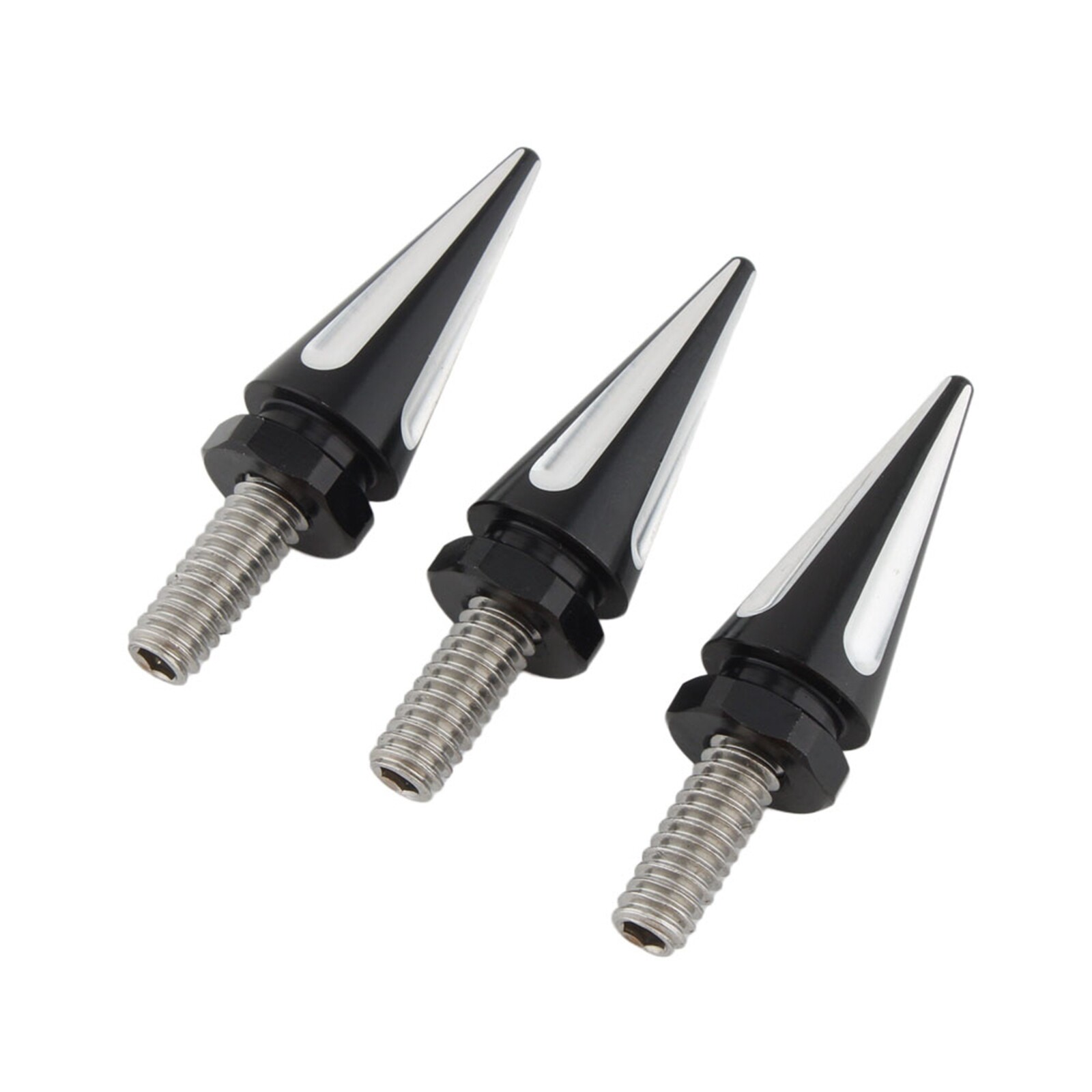 3PCS Black Windshield Screws For Harley Touring Street Glide FLHT 1996-2013