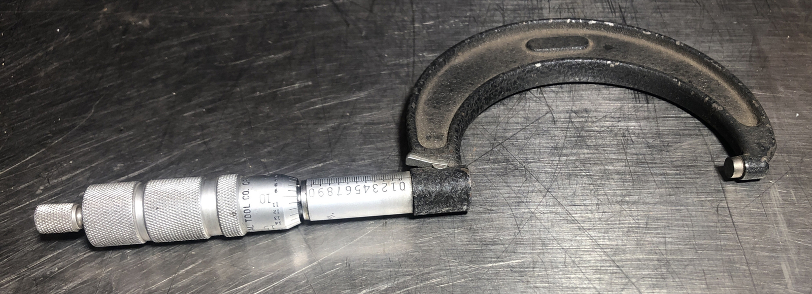 Central Tool Co. Outside Micrometer Caliper 2" - 3" Opening - FREE SHIPPING