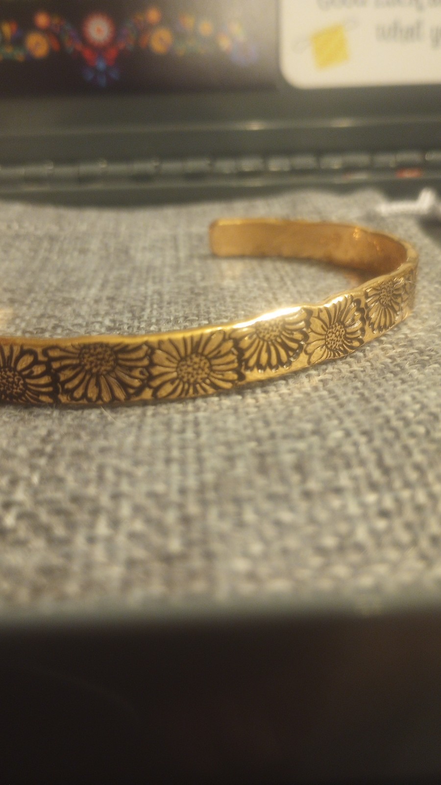 Craig's Copper Anchor Heavy Daisy Bracelet