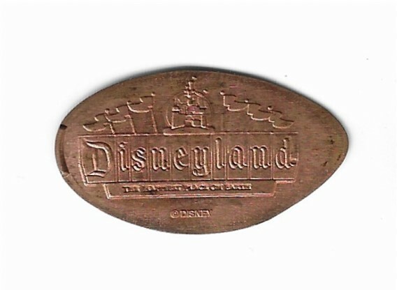 Disneyland Sign - Style 2- Pressed Penny - Retired