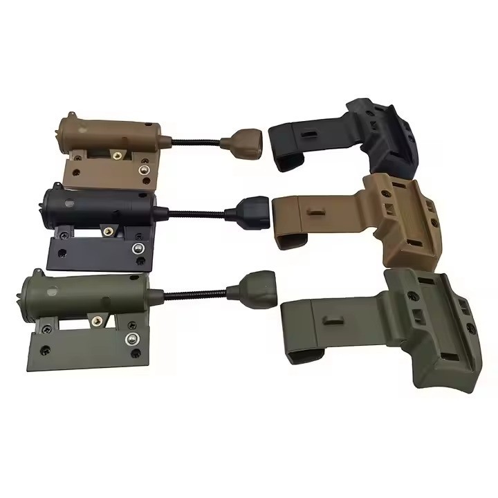 Infrared and 4 Lighting Modes Tactical Helmet Flashlight Wendy Helmet