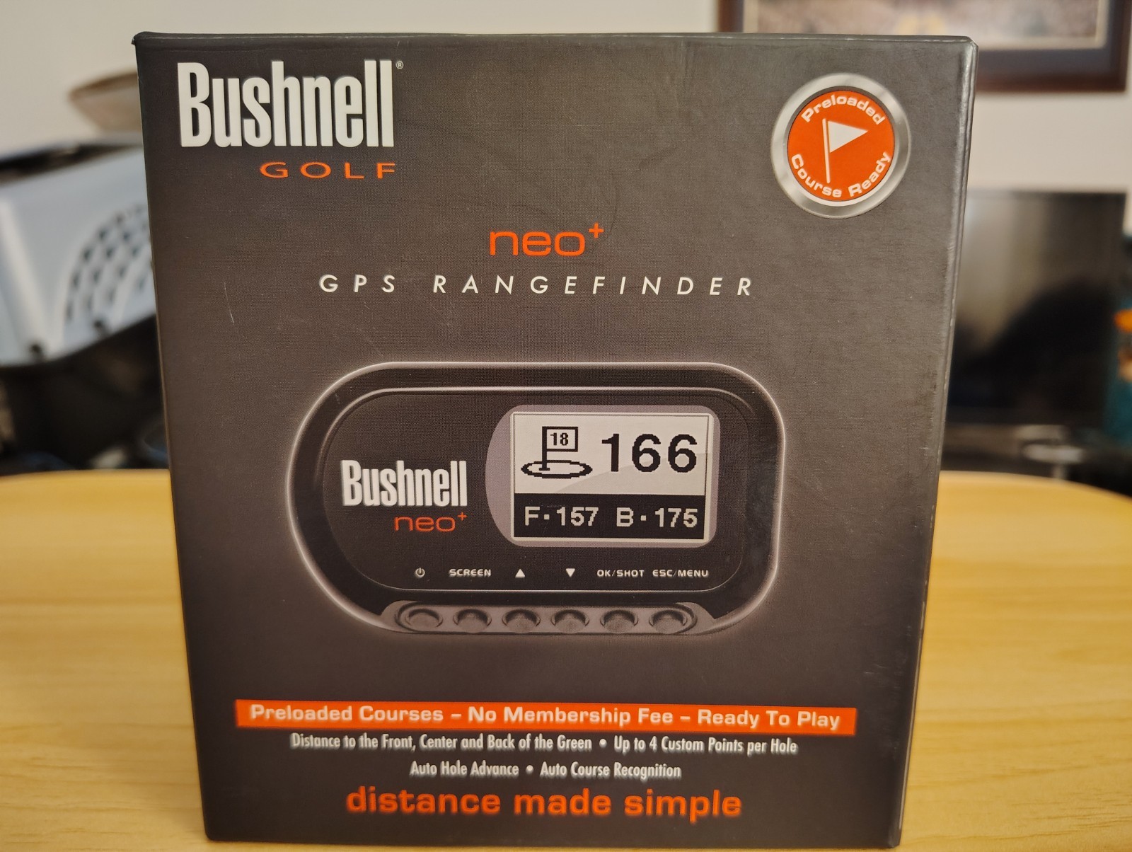 Bushnell Neo+ Golf GPS Rangefinder golf New
