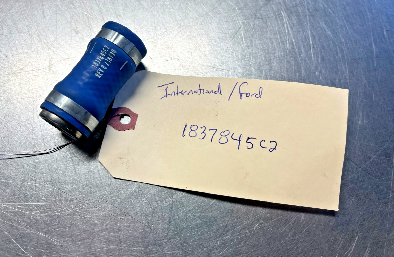 1837845C2  Genuine OEM  International Navistar FORD  EGR Coolant HOSE