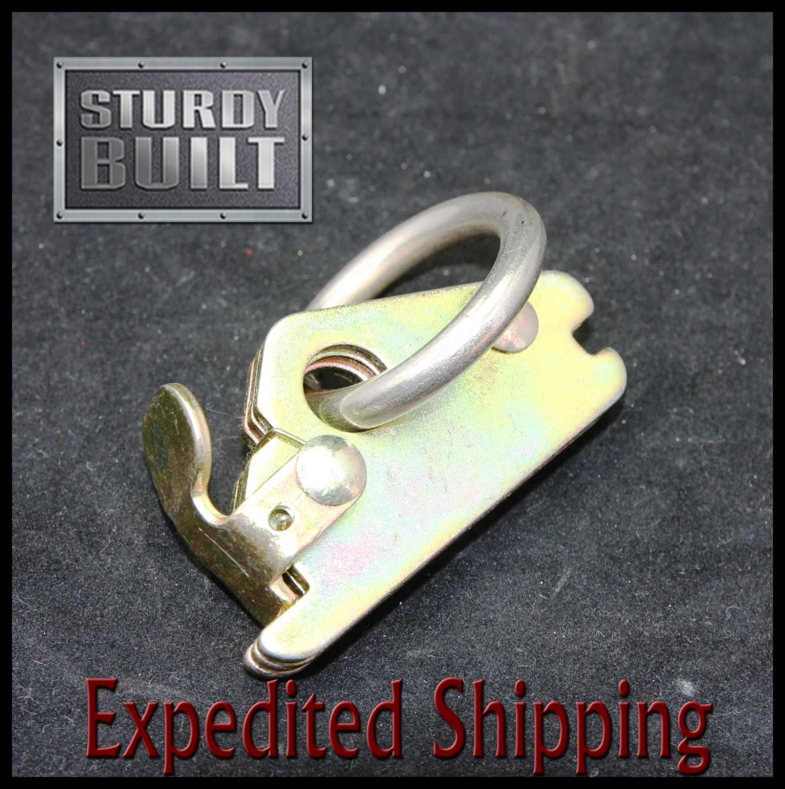 12x E Track Fitting O Ring Enclosed Trailer Van ATV Quad Motorcycle Tie Down 6.5