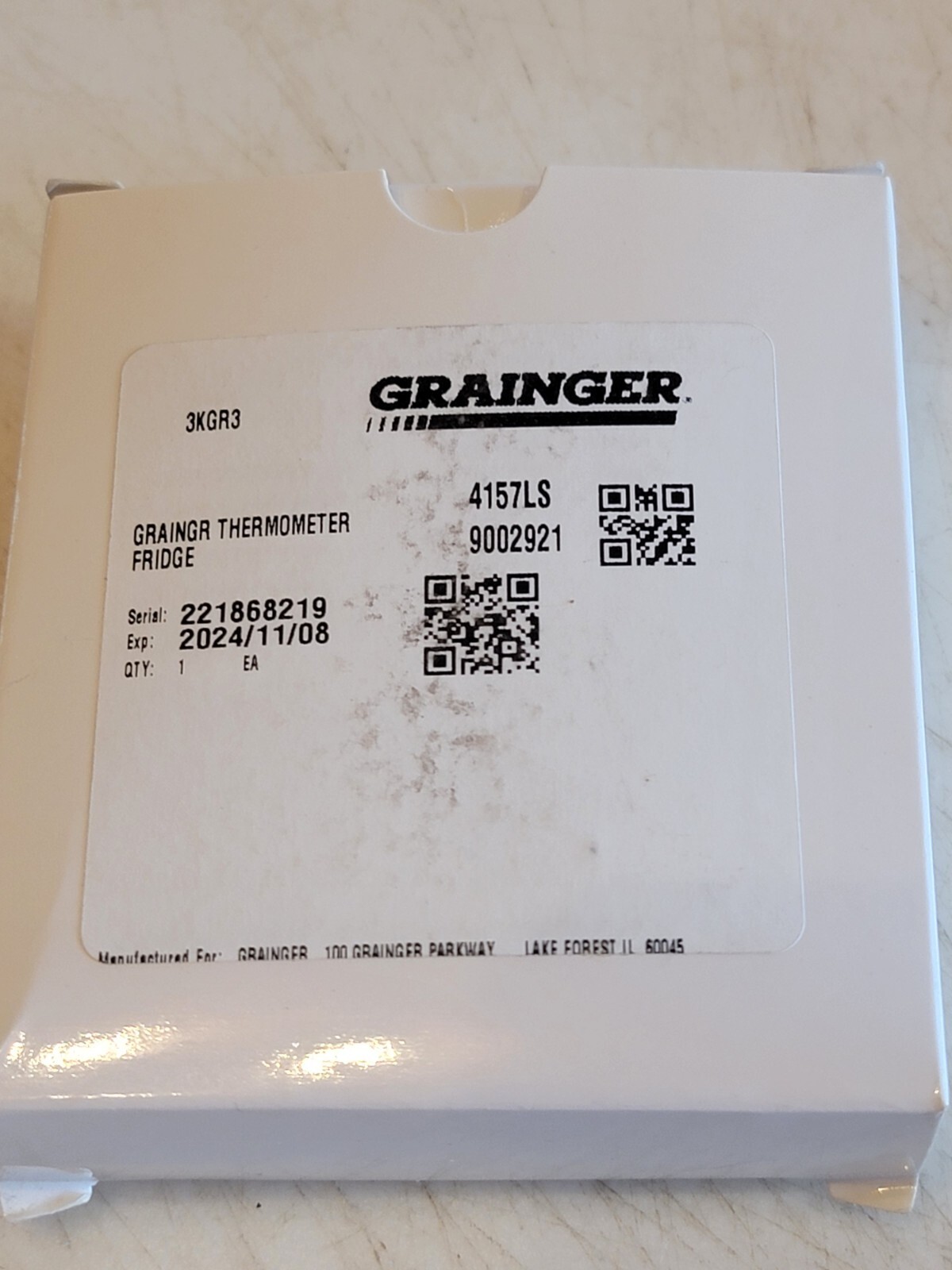 Traceable Digital Thermometer, Econo 4157LS Traceable 4157LS