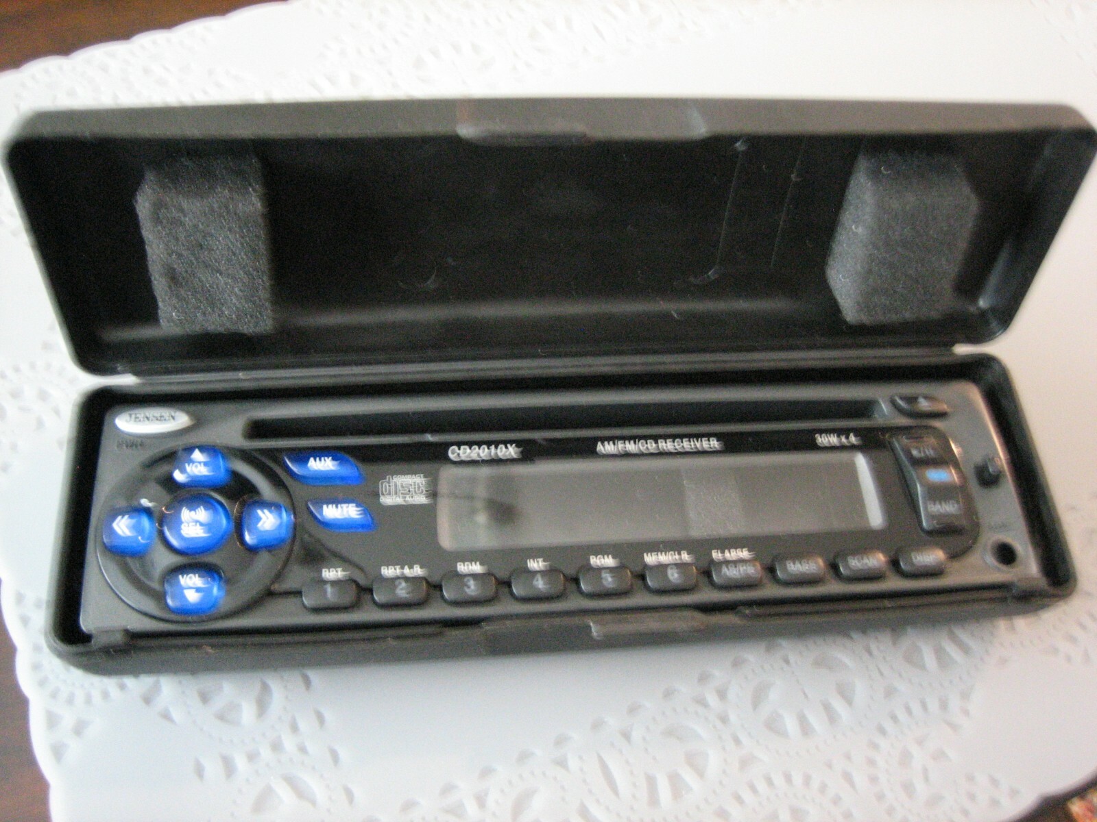 Jensen Faceplate for CD2010X with carry case