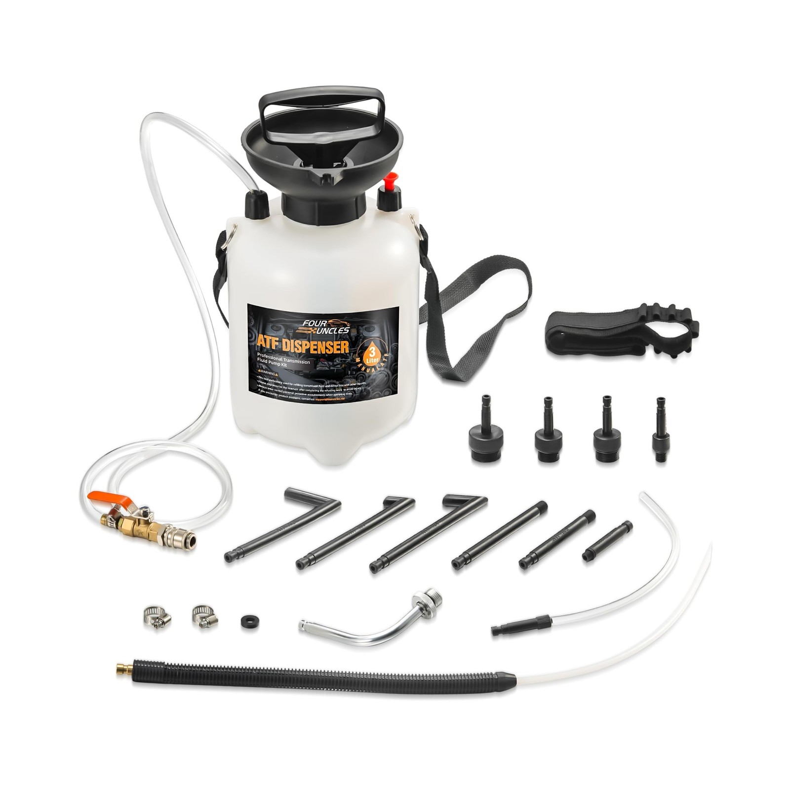 FOUR UNCLES Transmission Fluid Pump - Manual Fluid Transfer Pump with ATF Ada...