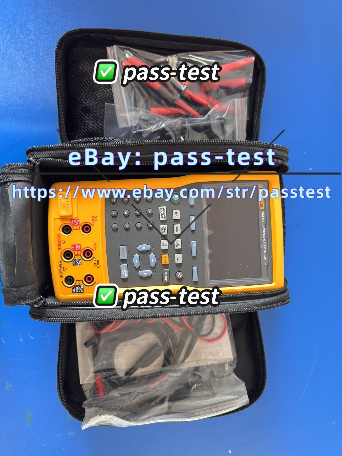 1pcs Fluke 754 Documenting Multifunction Process Calibrator HART /