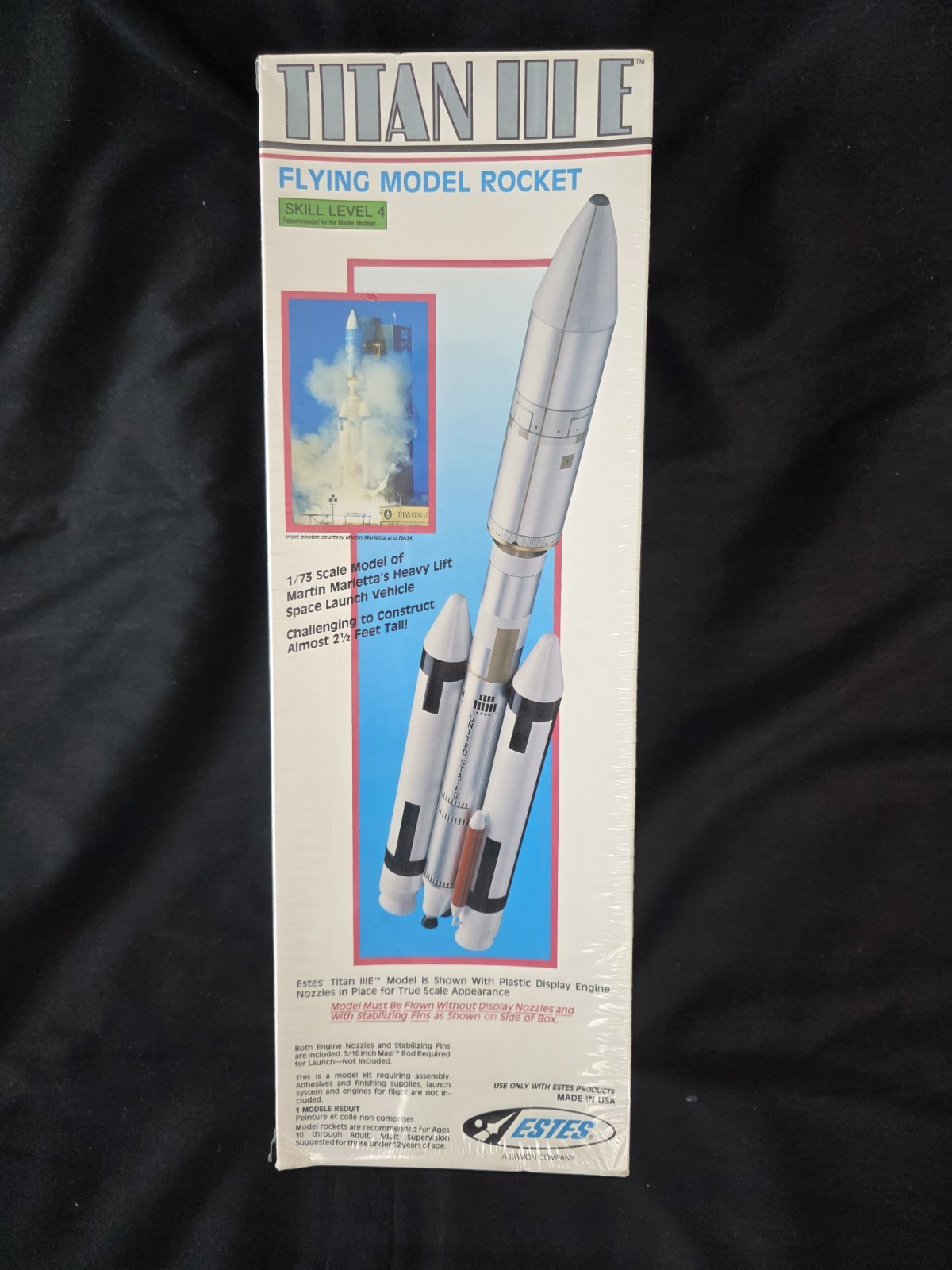 Vintage Estes Model Rocket Titan lll E #2019 Out Of Production