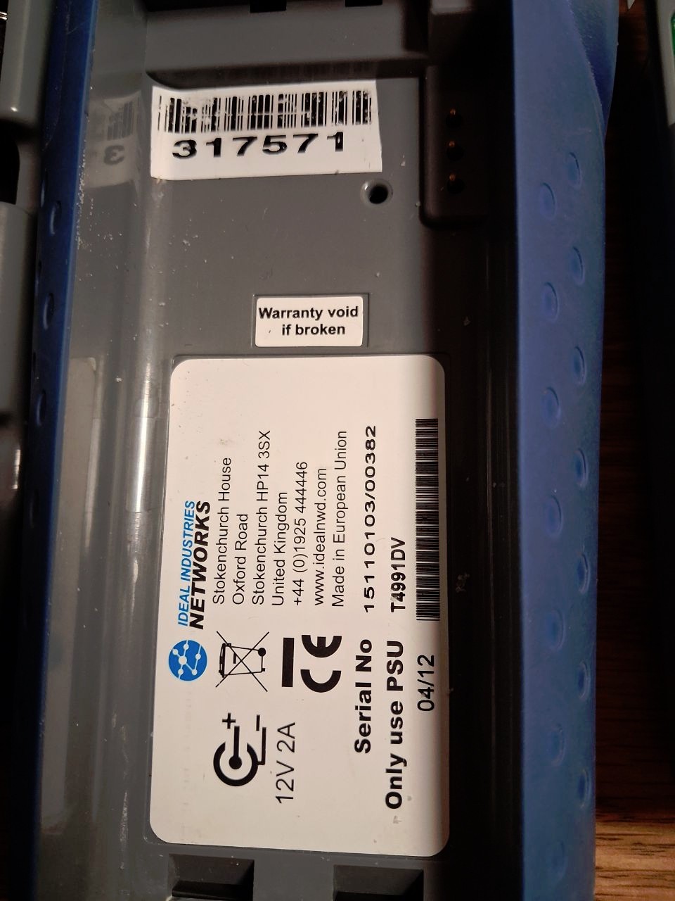 Trend Networks NaviTEK ll PLUS Network Cable Tester Wiremapping Copper/Fibre
