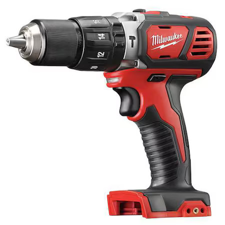 Milwaukee Tool 2607-20 M18 Compact 1/2" Hammer Drill/Driver