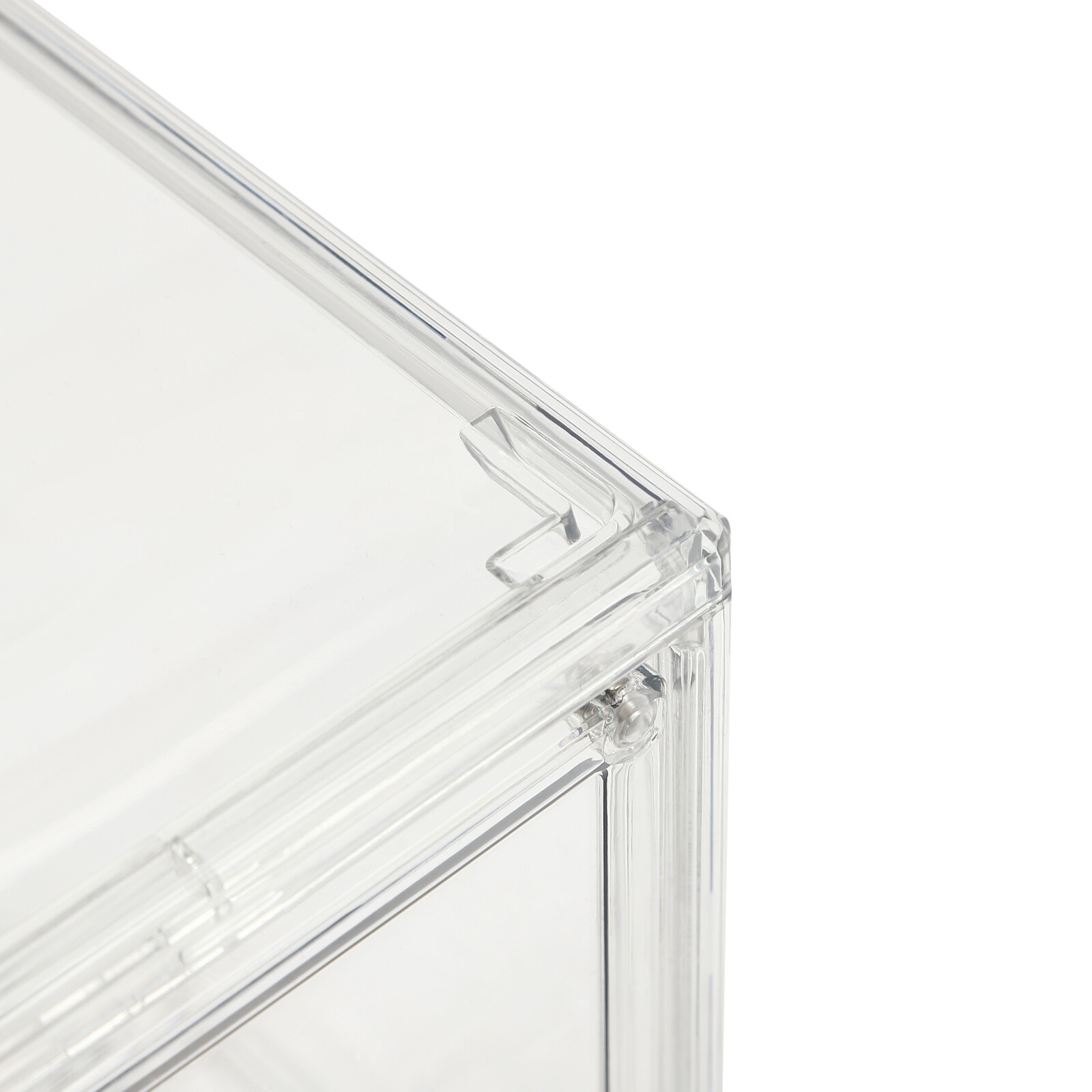 Clear 2-Tier PET Display Case Countertop Bread Cake Cupcake Storage
