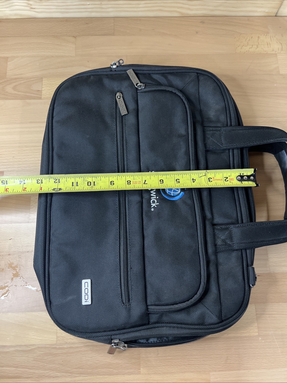 Codi Laptop Bag Black Excellent Condition No Shoulder Strap