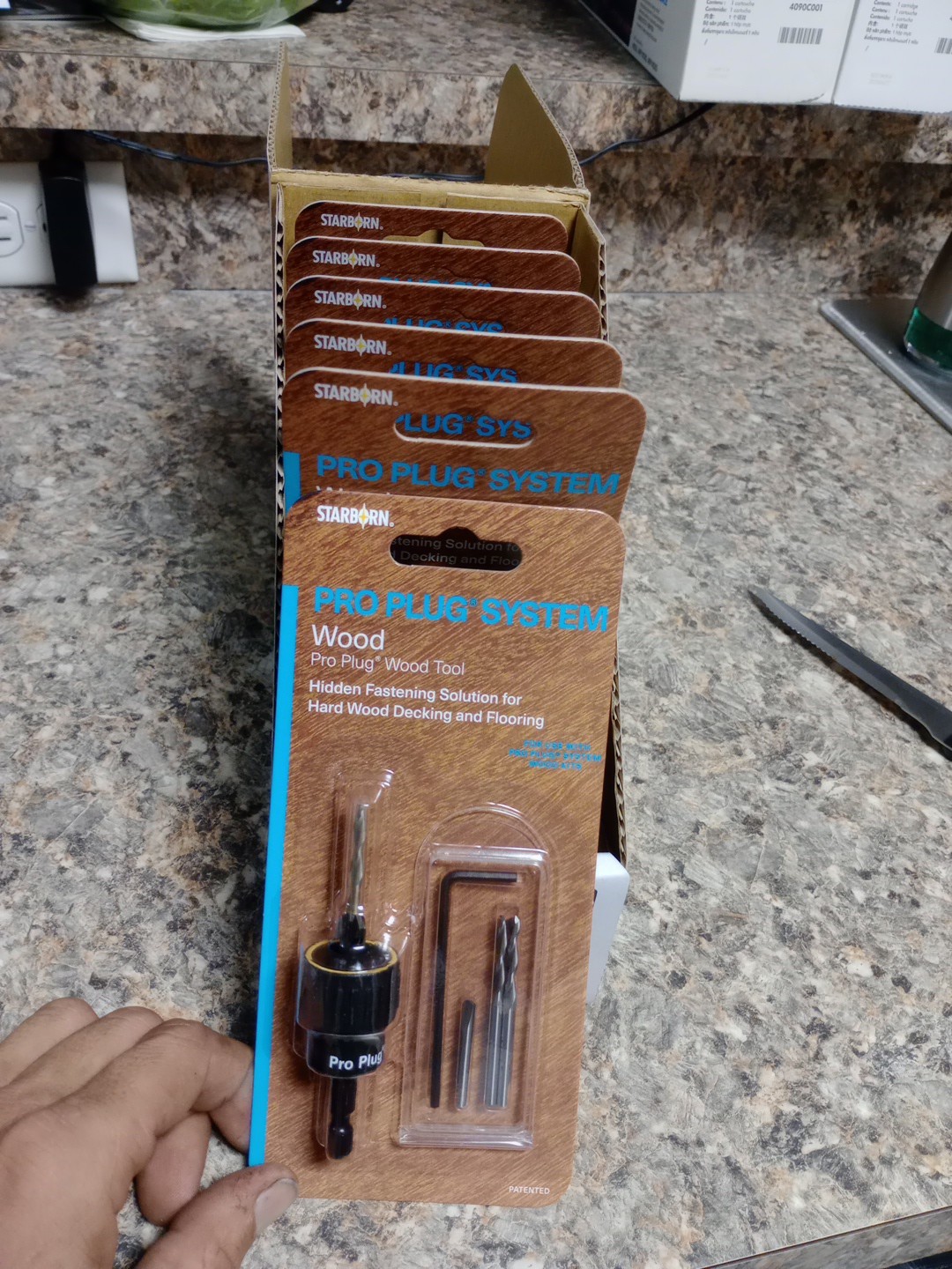 6 Pro Plug Wood Tool Kit