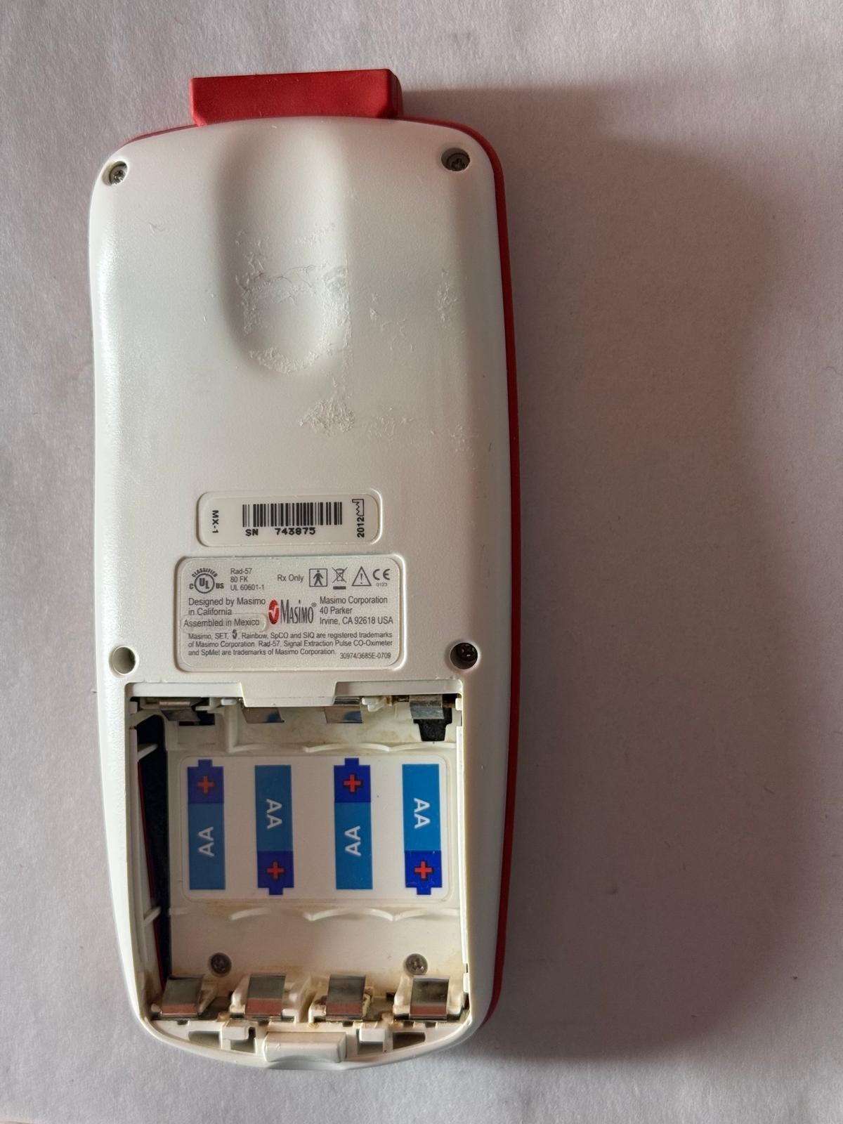 Masimo Rad-57 Pulse Oximetry