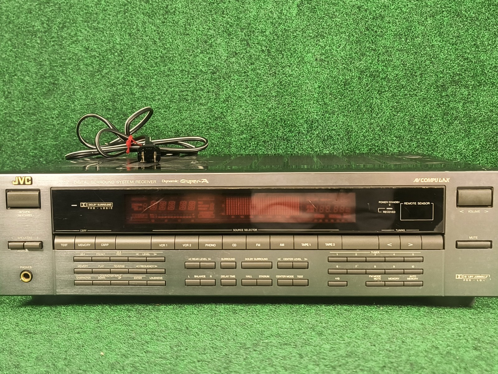 JVC RX-705V Dolby Digital Surround System Receiver TESTED! For Parts/Repair!