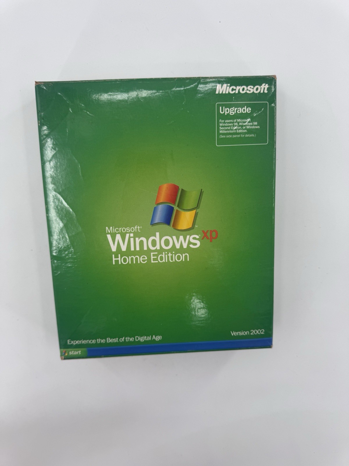 Microsoft Windows XP Professional SP2 Upgrade 2002 Big Box PC w Product Key VTG