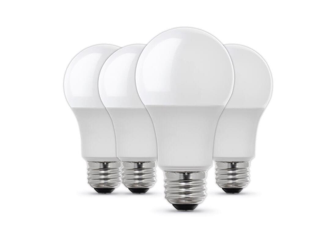 LED Lamp, General Purpose, A19 Lamp, 60 W Equivalent, E26 Lamp Base, Soft White