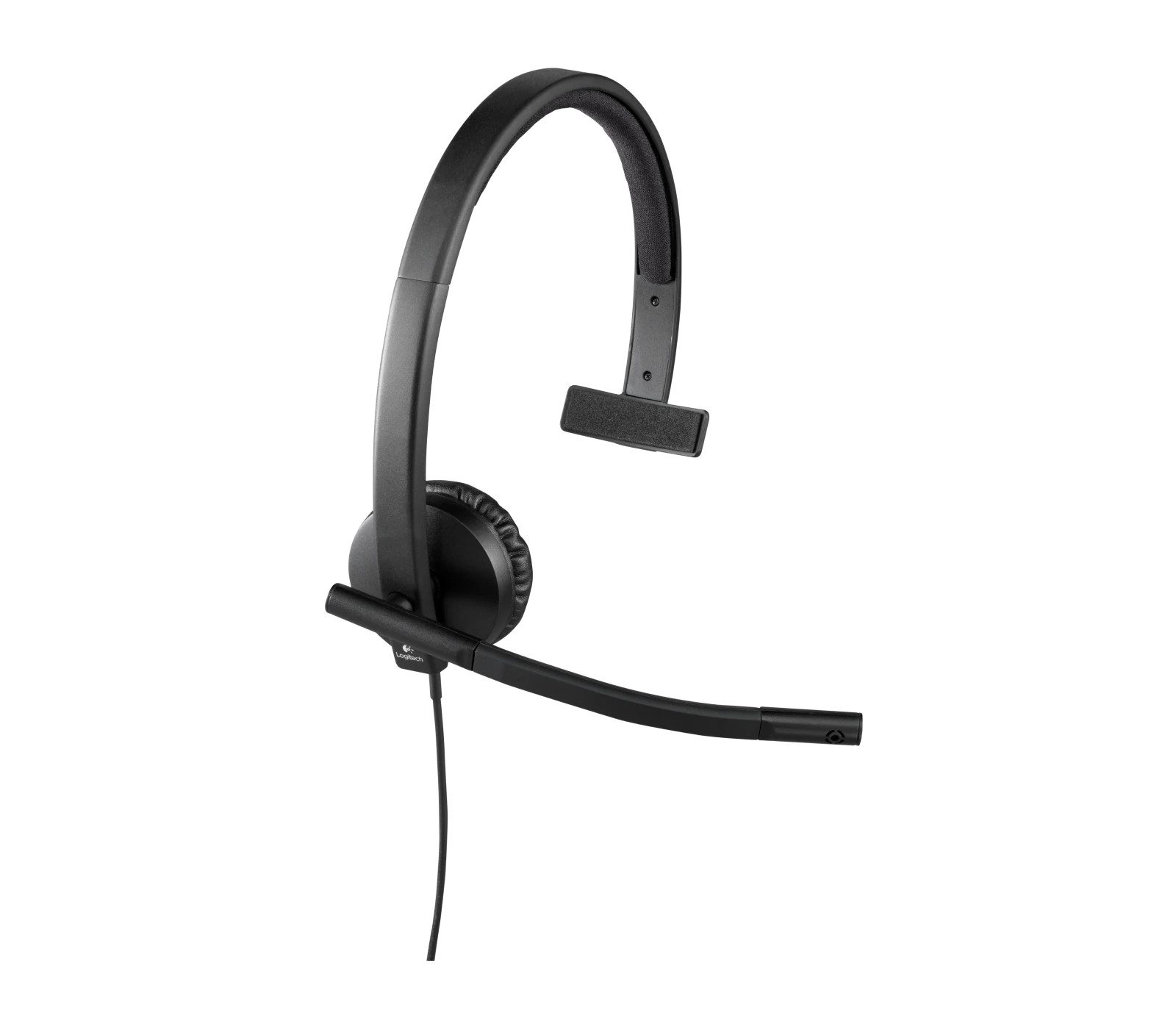 Logitech H570e Mono Wired Headset with Noise-Cancelling Mic, UC Version USB-A