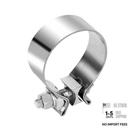 1.75" 1 3/4" Accuseal Clamp Butt Joint Narrow Band Exhaust Seal Clamp 1.75 Inch