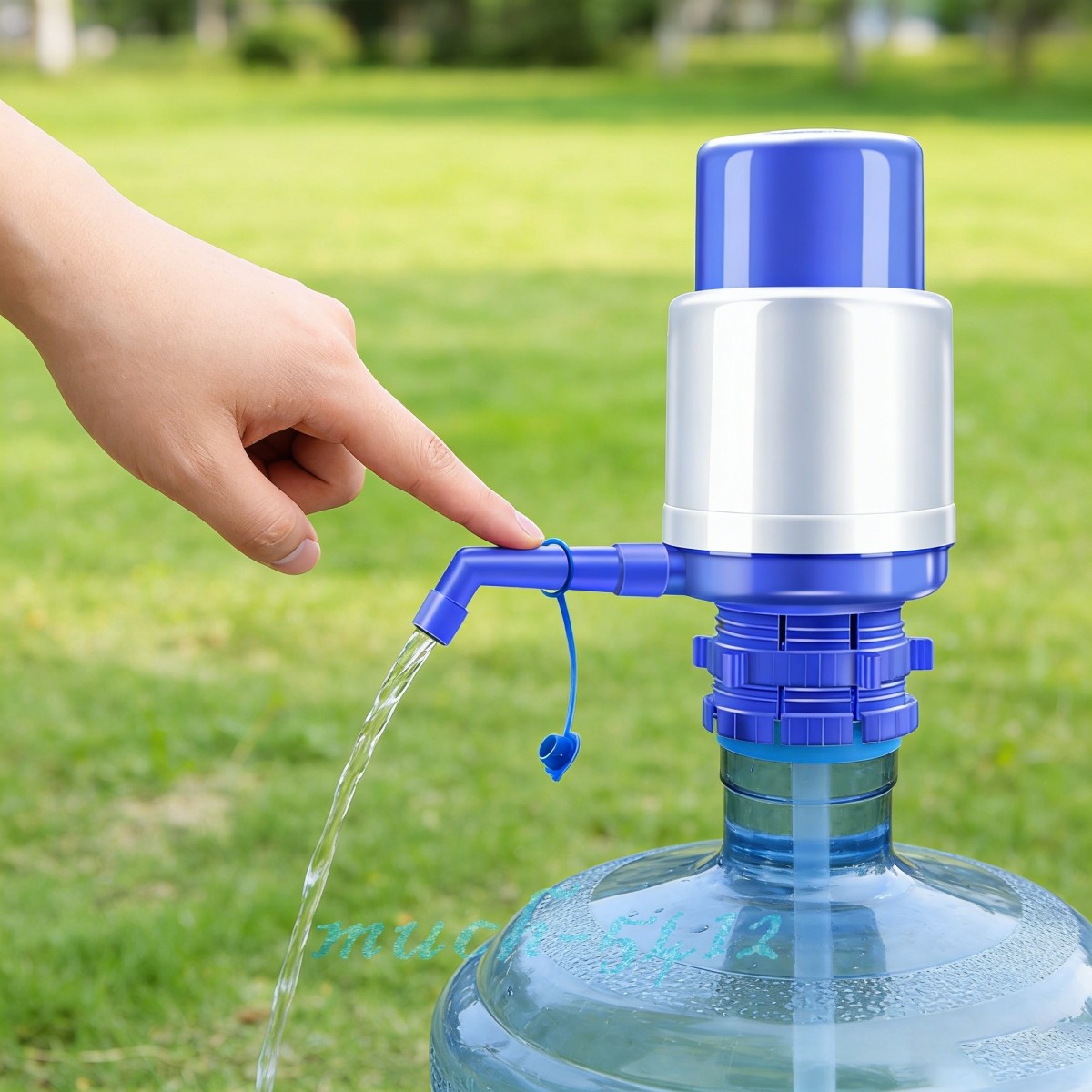 Water Bottles Dispenser Manual Hand Pressure Drinking Fountain Water Press Pump