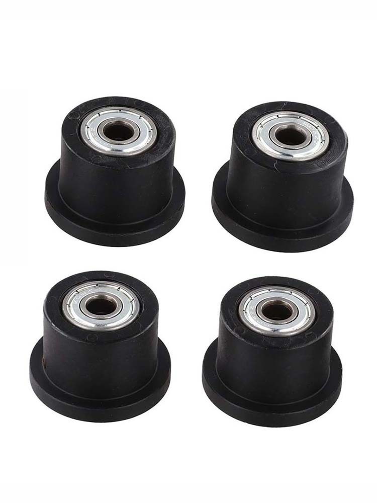 Rowing Machine Seat Roller Wheels 4pcs for High Intensity Training