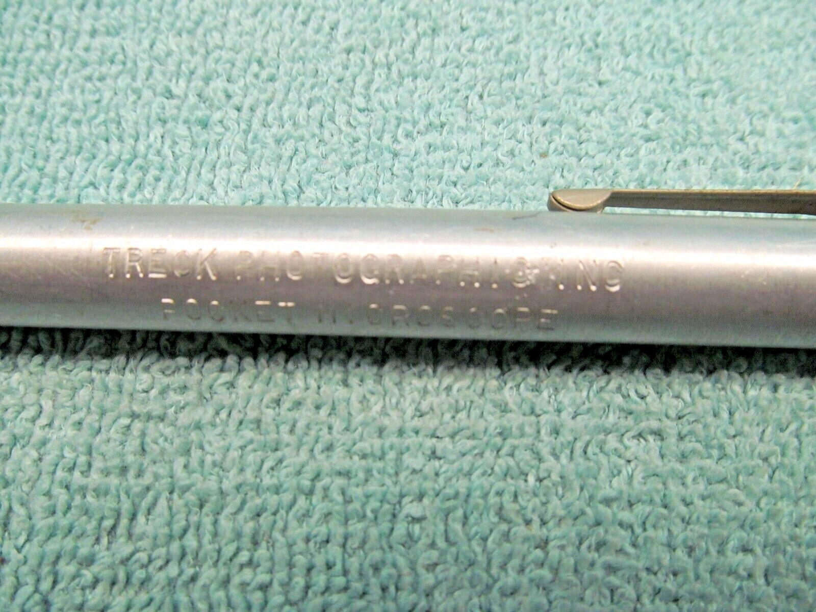 Vintage Teck Photographic Inc. Pocket Microscope Pen, U.S.A.