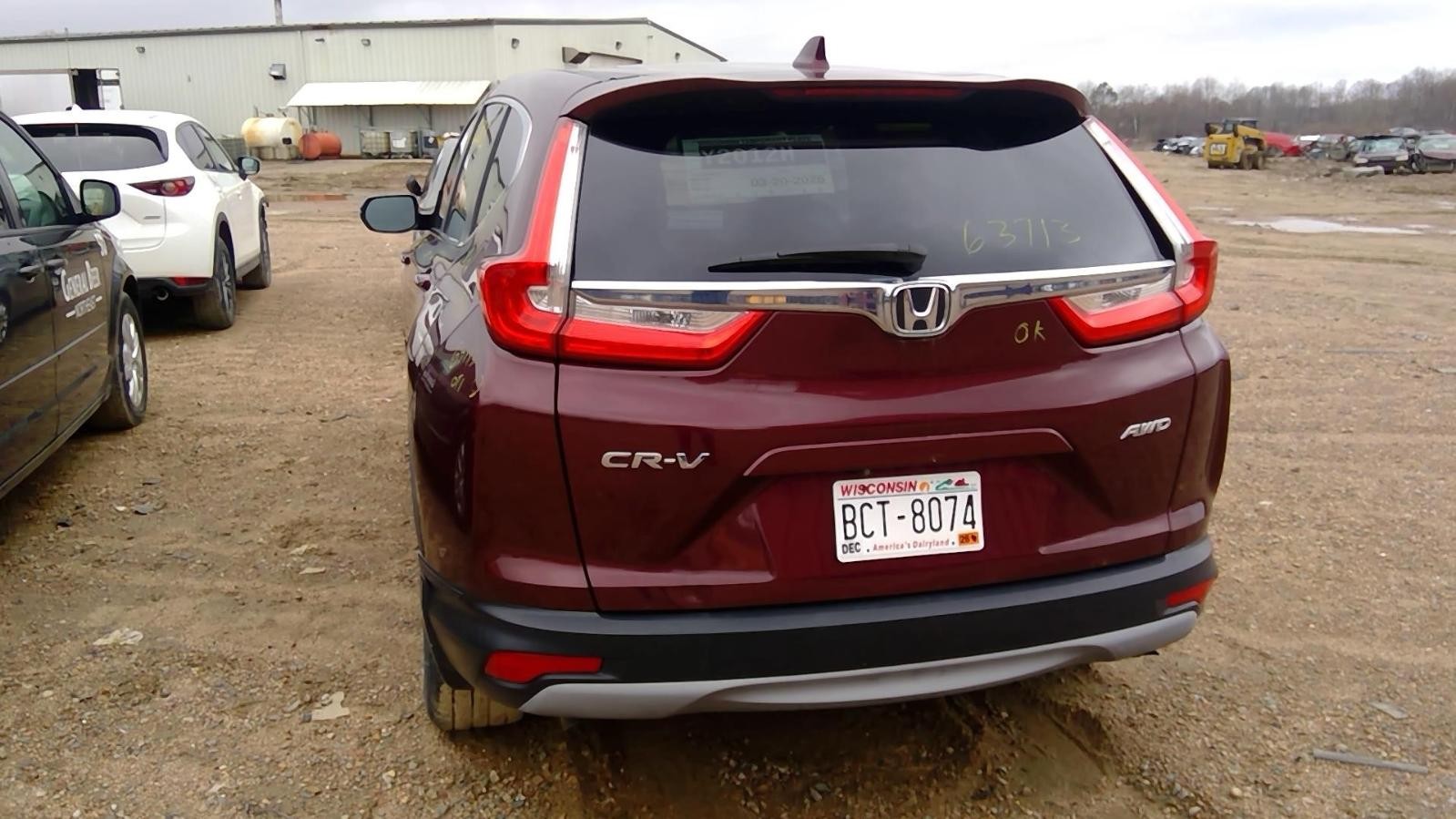 Used Floor Jack fits: 2017 Honda Cr-v Grade A