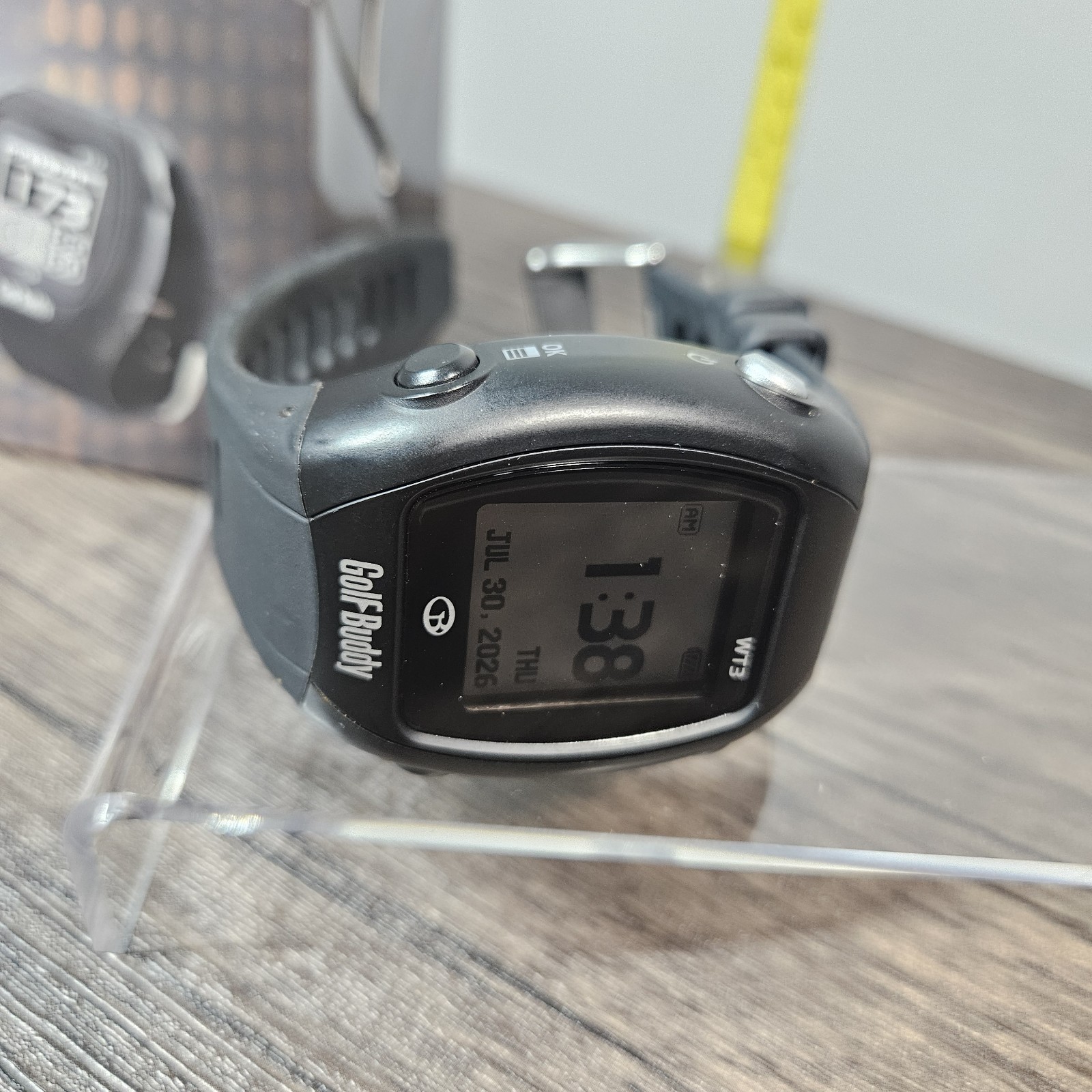 Golf Buddy WT3 DSC-WT100 Smart Golf Range Finder with charger