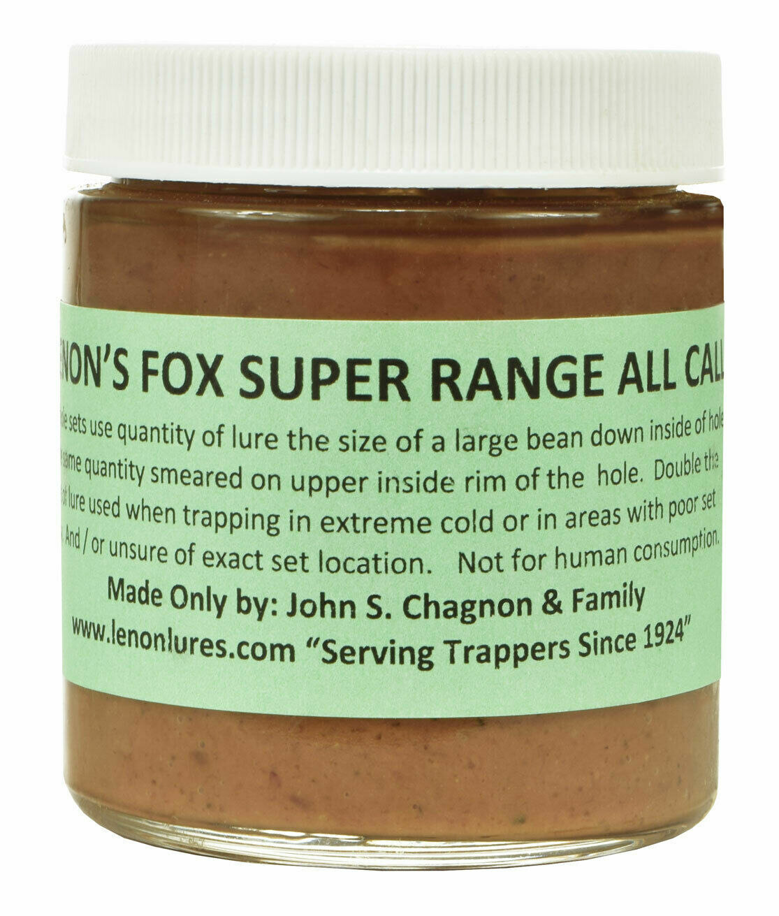 Lenon's Red Fox and Grey Fox Super Range All Call Fox Lure 16 oz. Jar