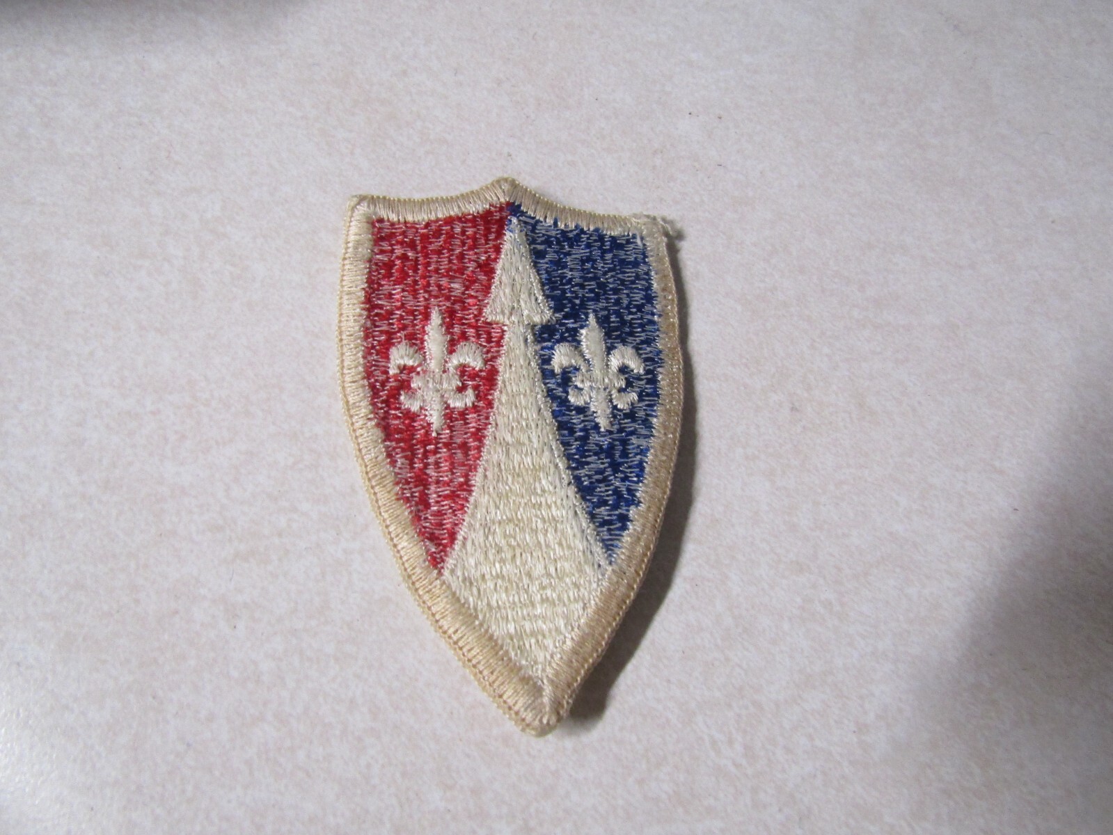 MILITARY PATCH US ARMY EUROPEAN THEATER SUPPORT COMMAND TASCOM COLORED OLDER