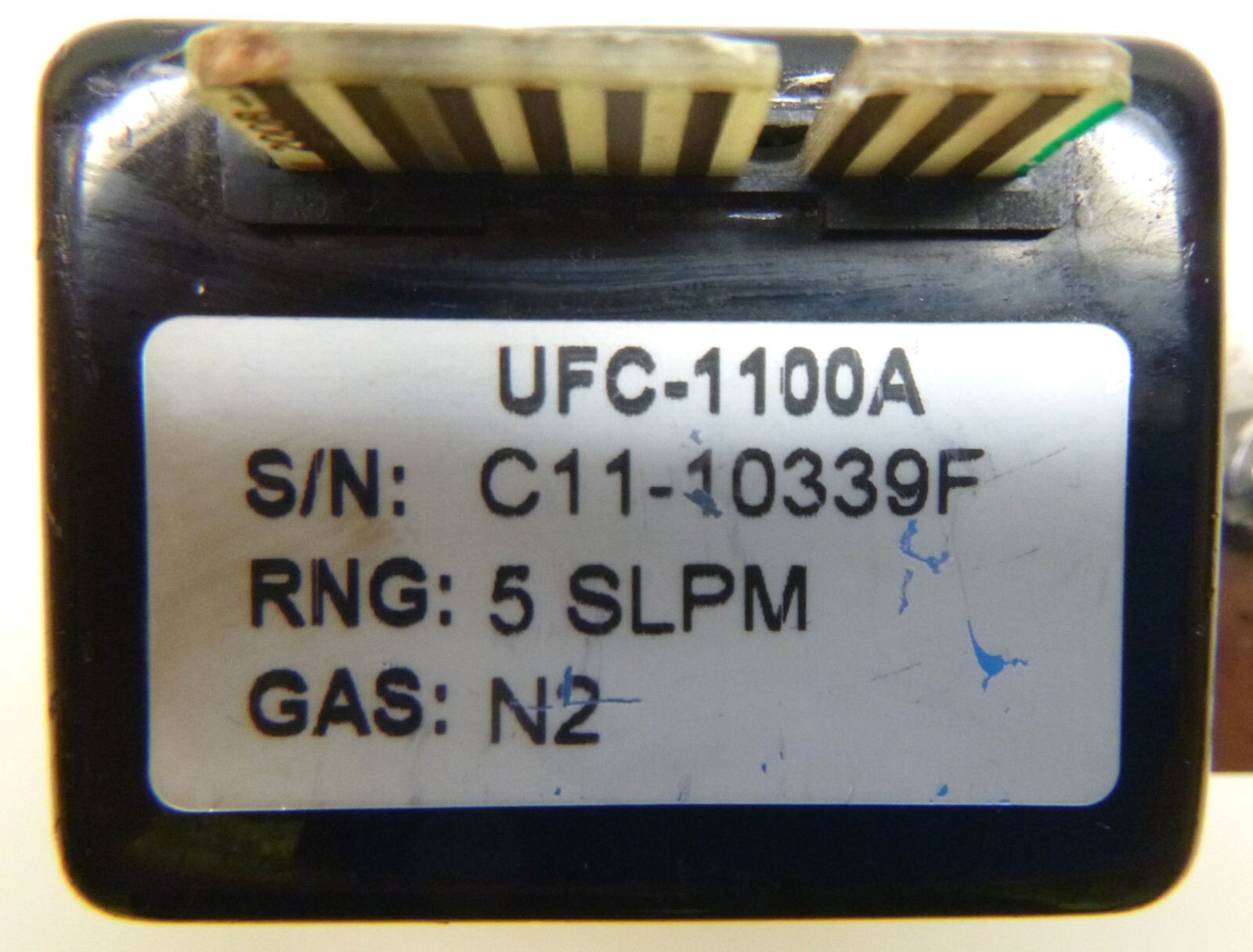Unit Instruments UFC-1100A Mass Flow Controller, Gas: N2, Range: 5 SLPM