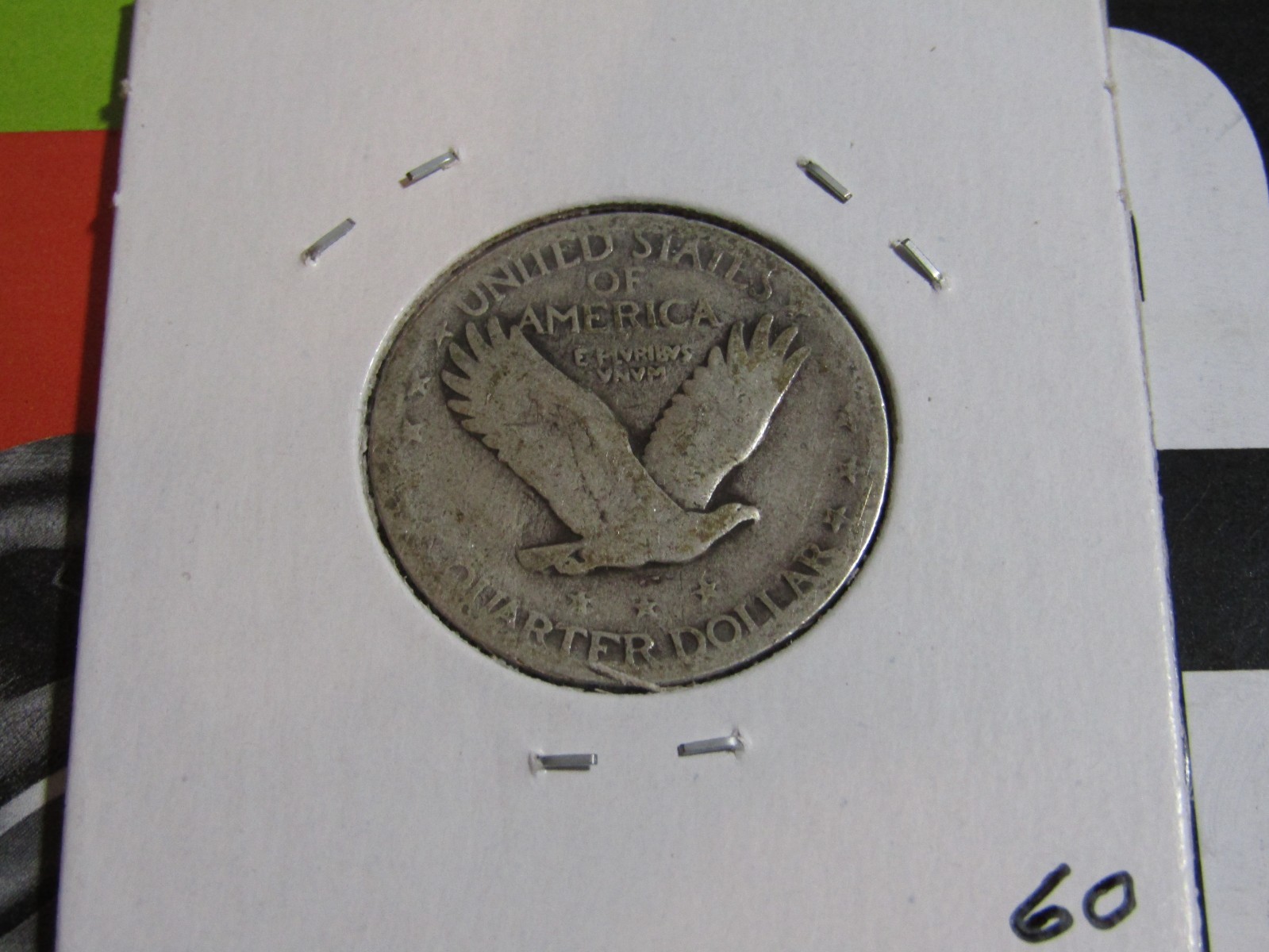 1927-D Standing Liberty Quarter #687 - VF