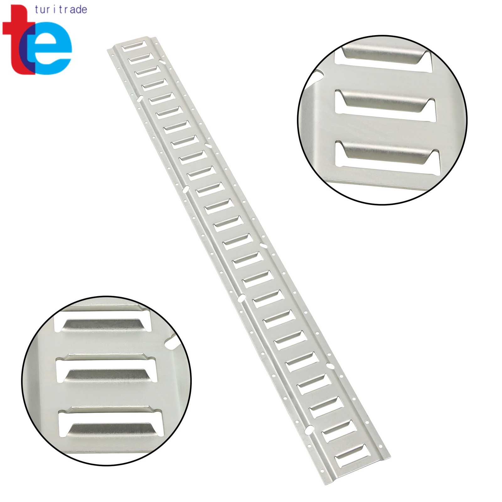 E Track Tie Down Rail Kit 4' (6 Pack) for Garages Vans Trailers