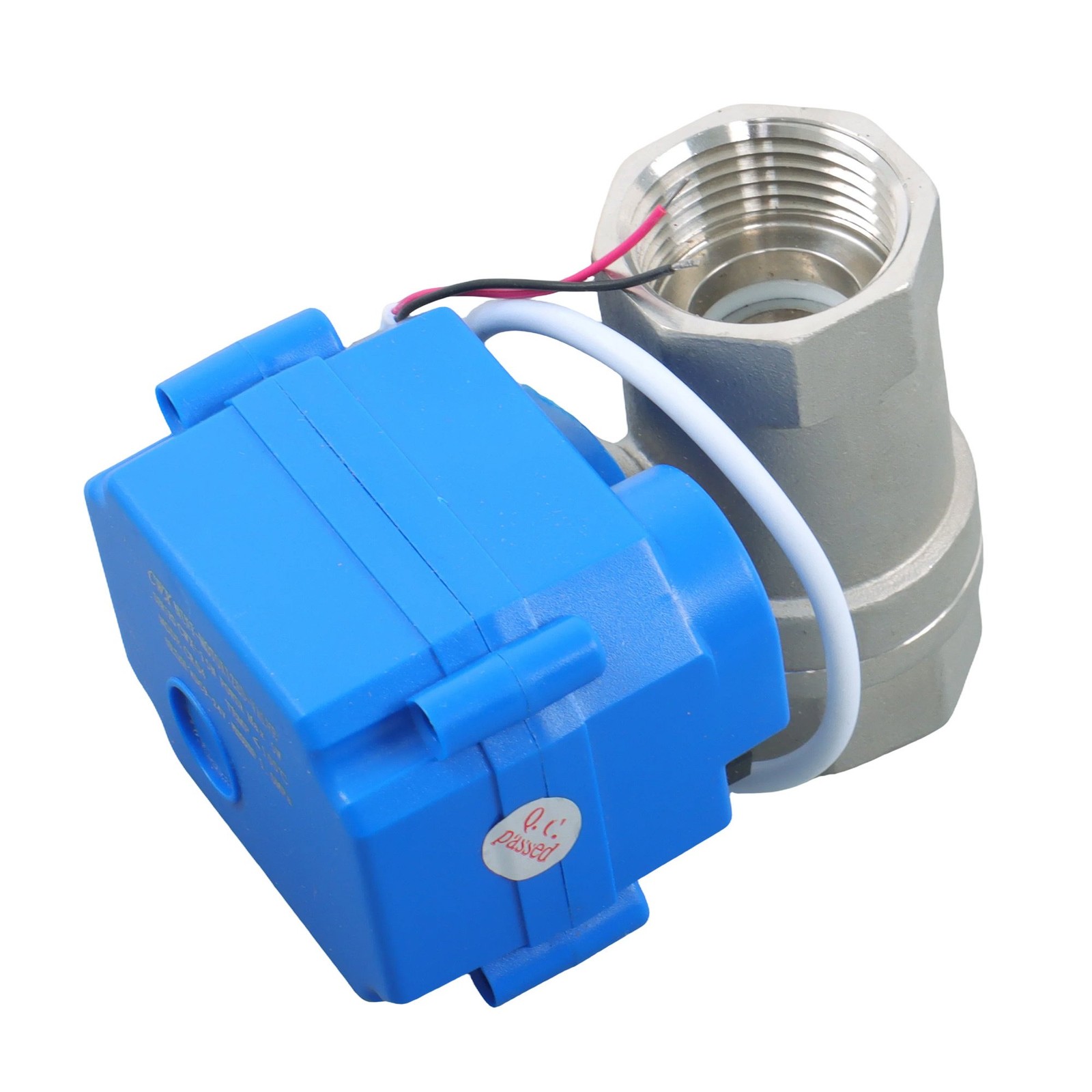 Motorized Ball Valve 3/4" Full Port 9-24V AC/DC NC with Auto Return