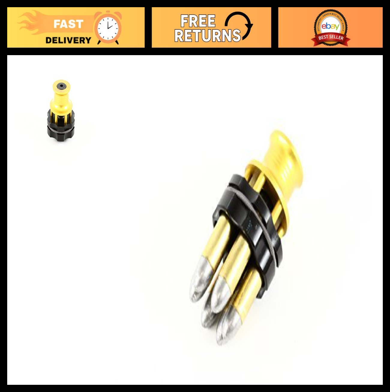 Speed Loader for Ruger GP100 .38/.357 Revolver - 6 Shot Quick Reload Tool