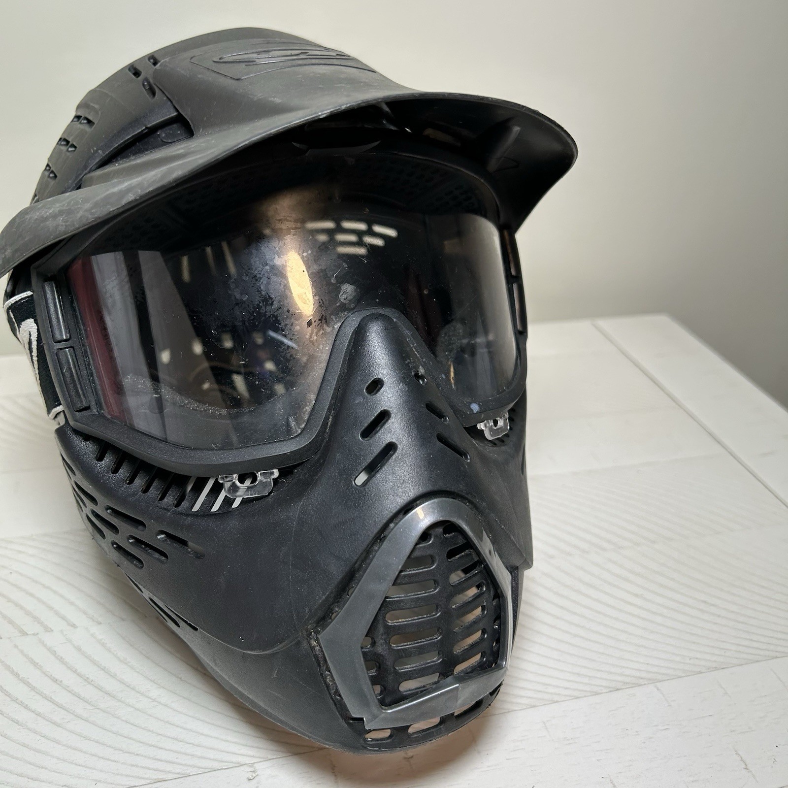 JT Full Head Protection Helmet Paintball Gun Mask & Goggles Airsoft Vtg.