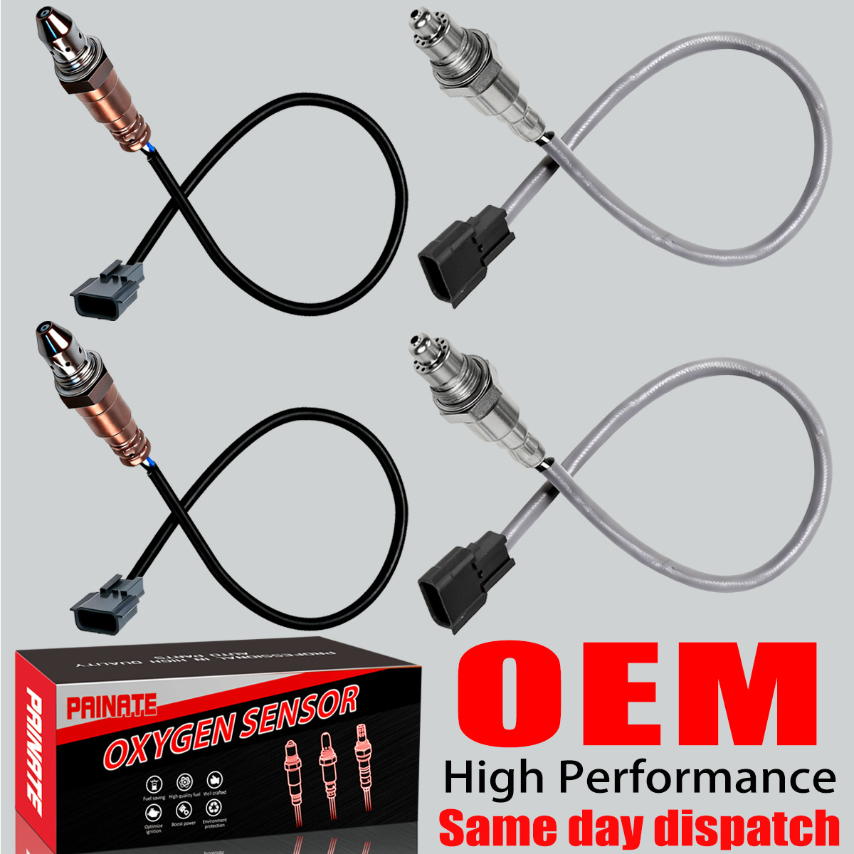 4X Brand OEM Upstream & Downstream Oxygen O2 Sensor For Nissan Maxima Pathfinder