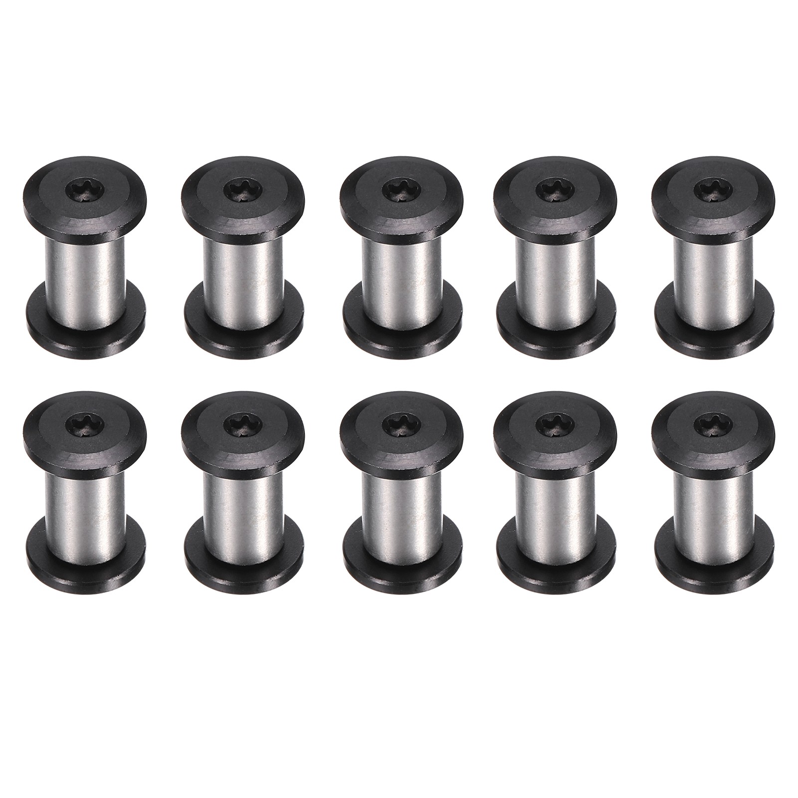 10pcs Knife Handle Screws 6x9mm Torx Sink Head Metal Pocket Knife Pivot Pin
