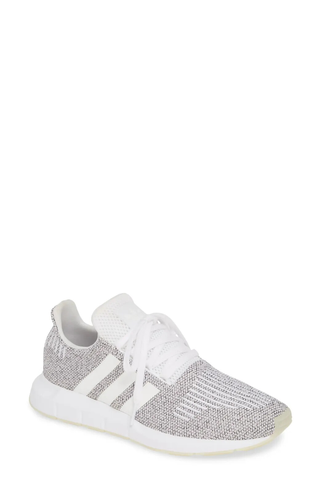adidas Originals Men's Swift Running Shoe, White/White/Core Black, 8.5