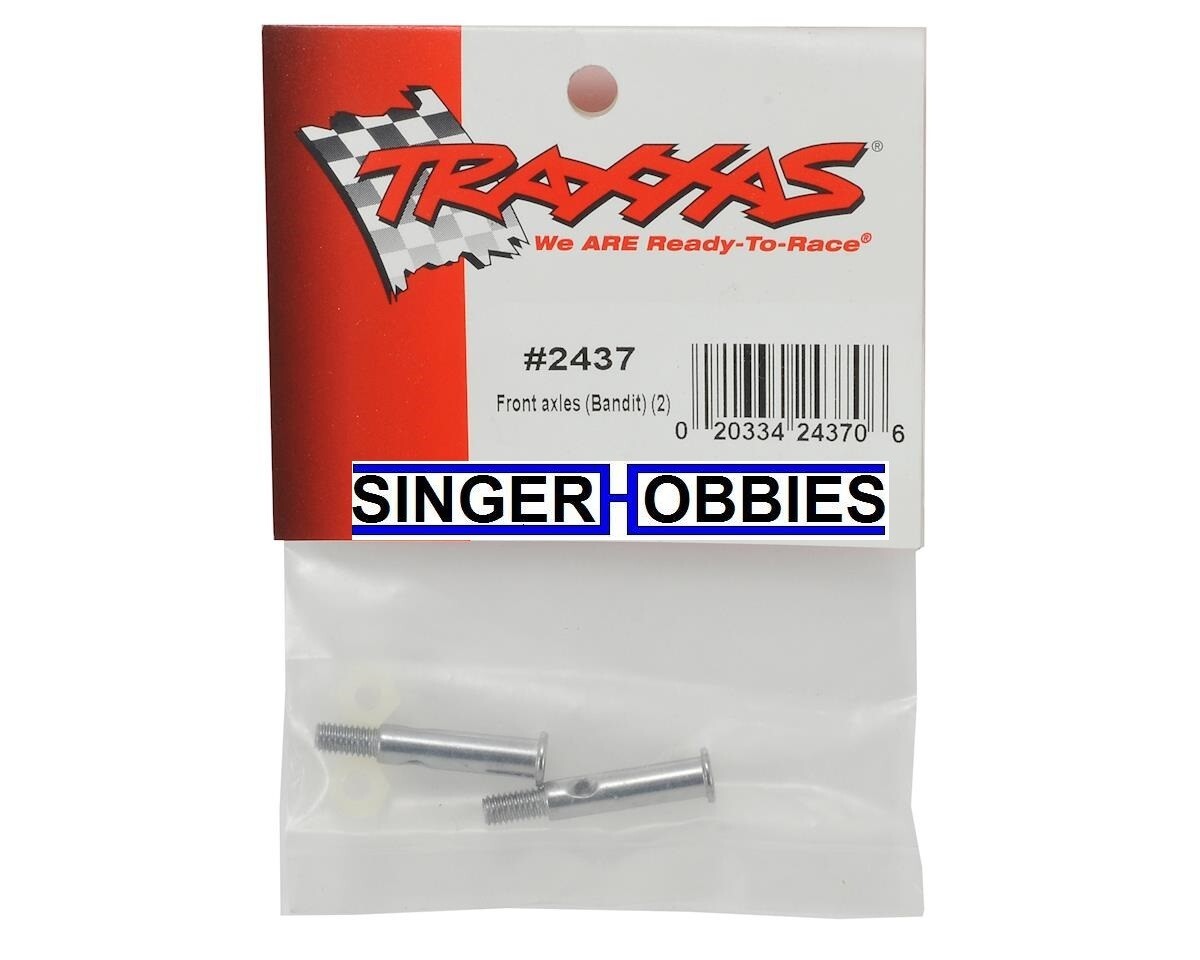 Traxxas 2437- Axles (Front) (2) BANDIT - NEW IN PACKAGE TRA2437 TRA1