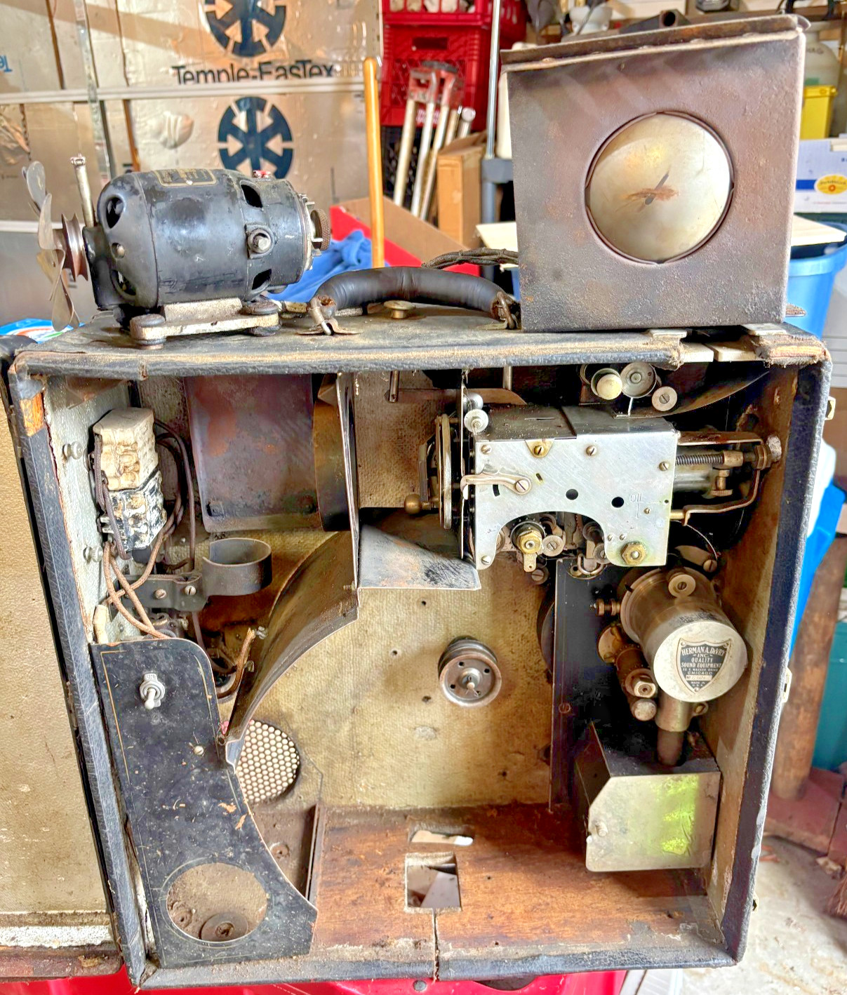 1920s DeVRY ESF Portable 35mm SOUND PROJECTOR Parts Repair